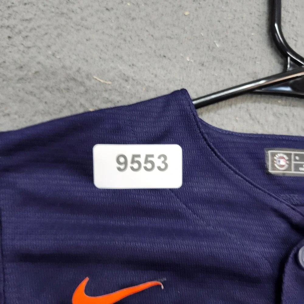 Houston Astros Alex Bregman 2 City Connect Nike Jersey Youth Small Navy Blue - Picture 9 of 9